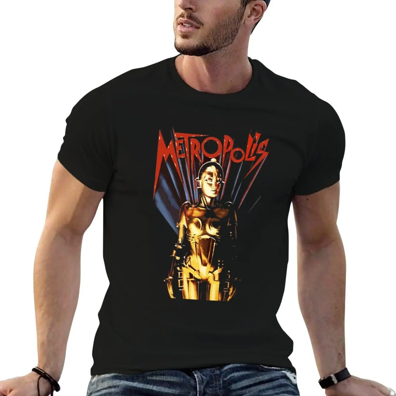 

METROPOLIS T-Shirt anime tshirt anime t shirts oversize T-Shirt