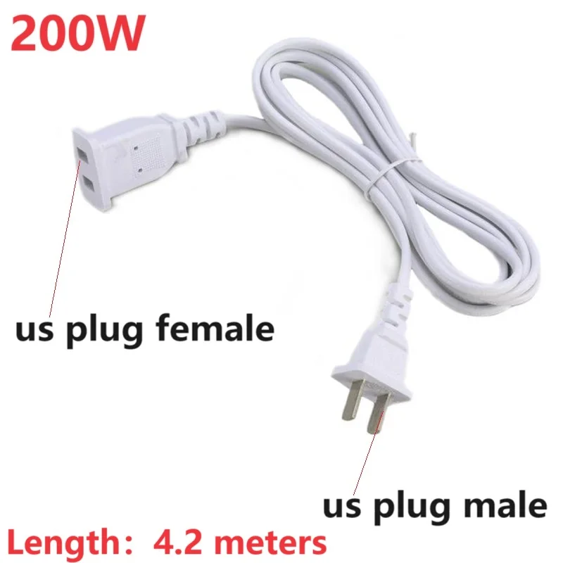 

4.2M 220V US Plug power extension Cord male to female extension cable Socket Adapters monitoring camera network extension cable