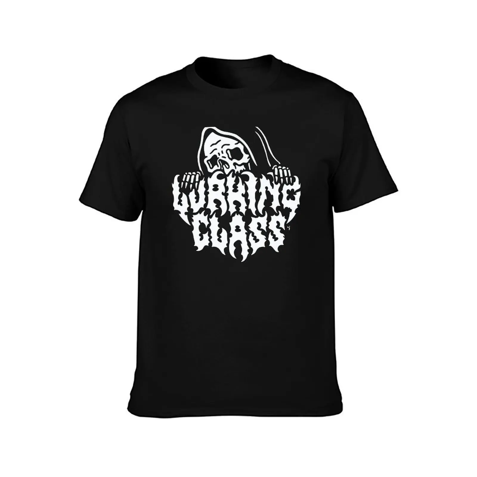 lurking class T-Shirt, Summer Casual Cotton Tee, Oversized Streetwear Tops, Vintage Graphic Print, Loose Fit Short Sleeve