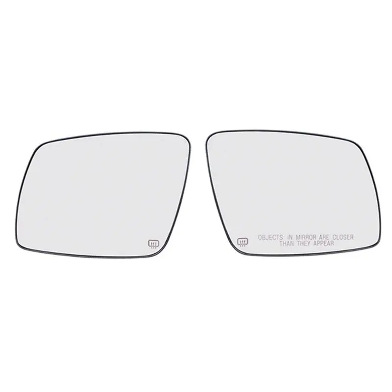 

AEE5-2Pcs Front Heated Side Door Wing Rear View Mirror Lens Glass 68045693AA 68045694AA For Dodge Journey 2009-2020