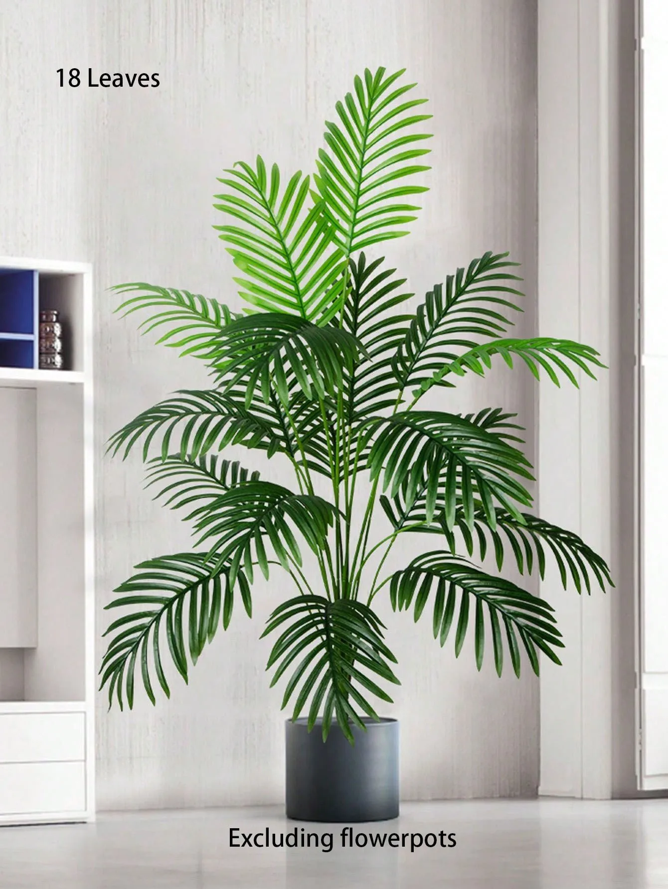 70-120cm Large Artificial Palm Tree Plastic Turtle Back Plants Leaf Schefflera Tropical Tree Home Office Party Outdoor Decor