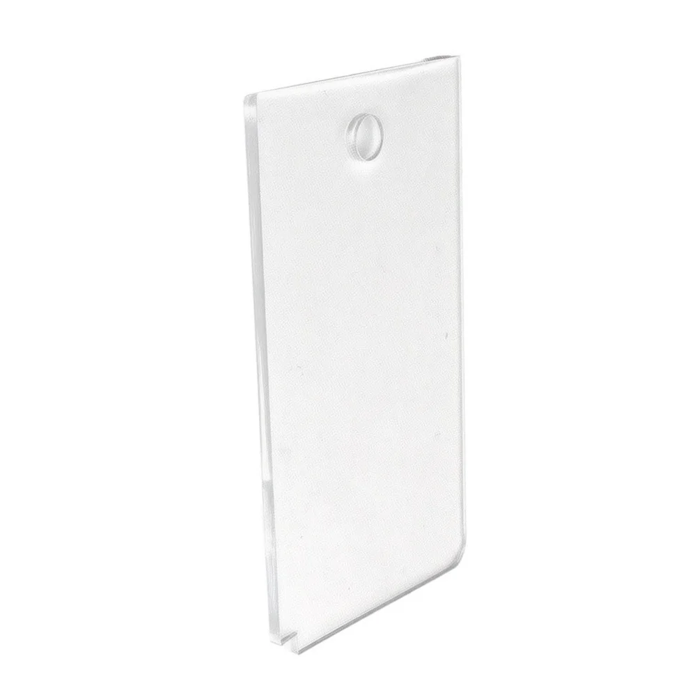 Ski Wax Scraper with For Acrylic Construction Supporting Consistent Wax Removal Multiple Ski and For Snowboard