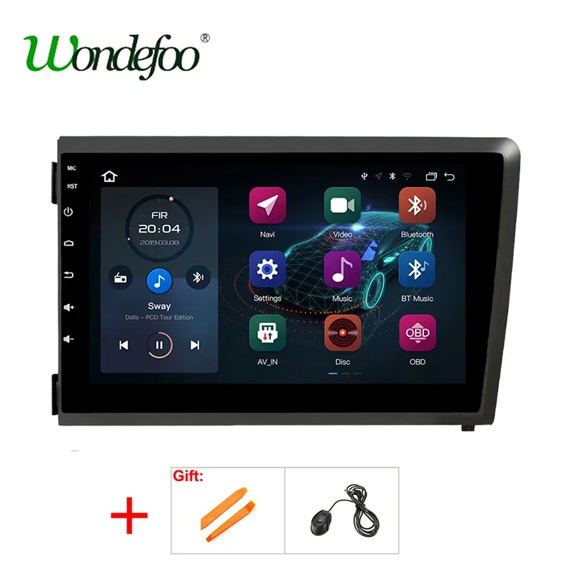 2 Din Android Car Radio multimedia Player For VOLVO S60 V70 XC70 XC90 2000 2001 2002 2003 2004 auto stereo audio GPS Navigation