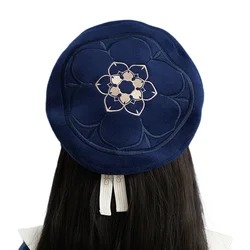 Wanderer Theme Impression Series Beret, Street Fashion Painter Hat Genshin Caps