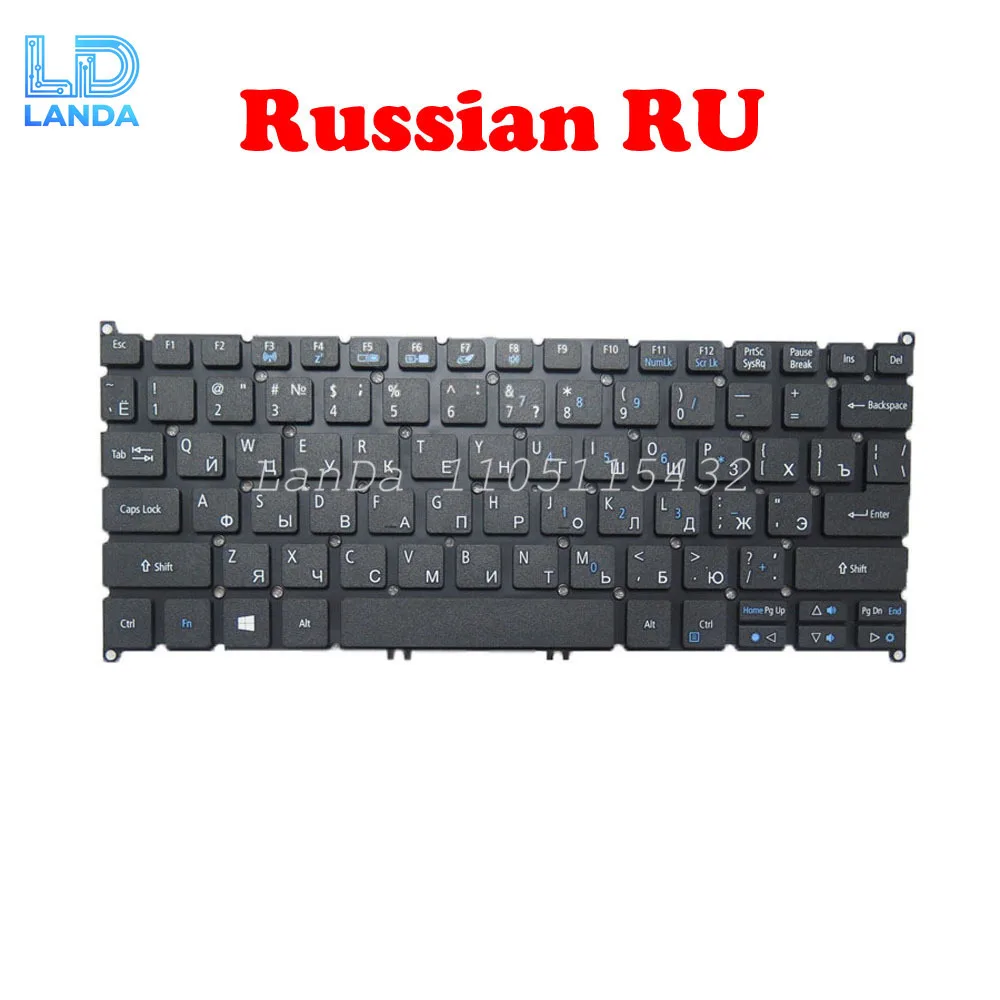 

Клавиатура Ukrainian UA RU для ноутбука ACER TravelMate B1 B118 TMB118 TMB118-M FV1T_A51B NK.I111A.005 V139366ES ZEZHV700010 V1393E1