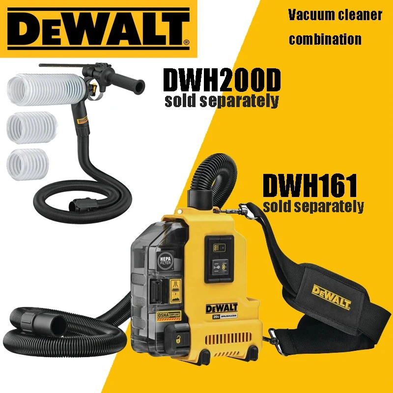 Max Extrator de Poeira Universal Poderoso Poder Ferramenta Acessórios sem Escova Vendido Separadamente Dewalt-dwh161 Dwh200d 20v