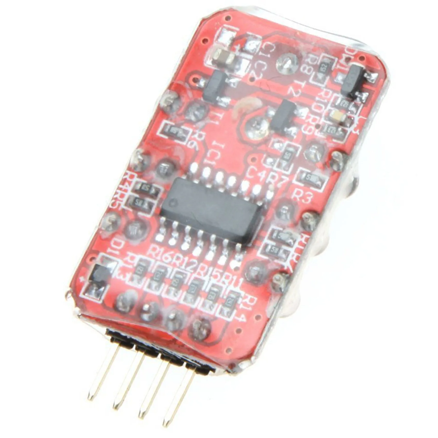 N75R-2X Loud Hailer Lipo Battery Voltage Alarm Display Checker 2-3S LED Display For RC Helicopter Quadcopter Car Battery