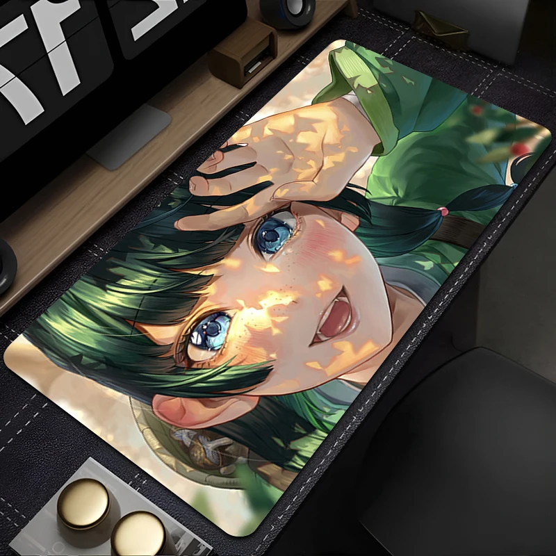 Mousepad Large The Apothecary Diaries Gaming Keyboard Gamer Mouse Pad on The Table Desk Mat coaster PC carpet Anime Mouse Mats