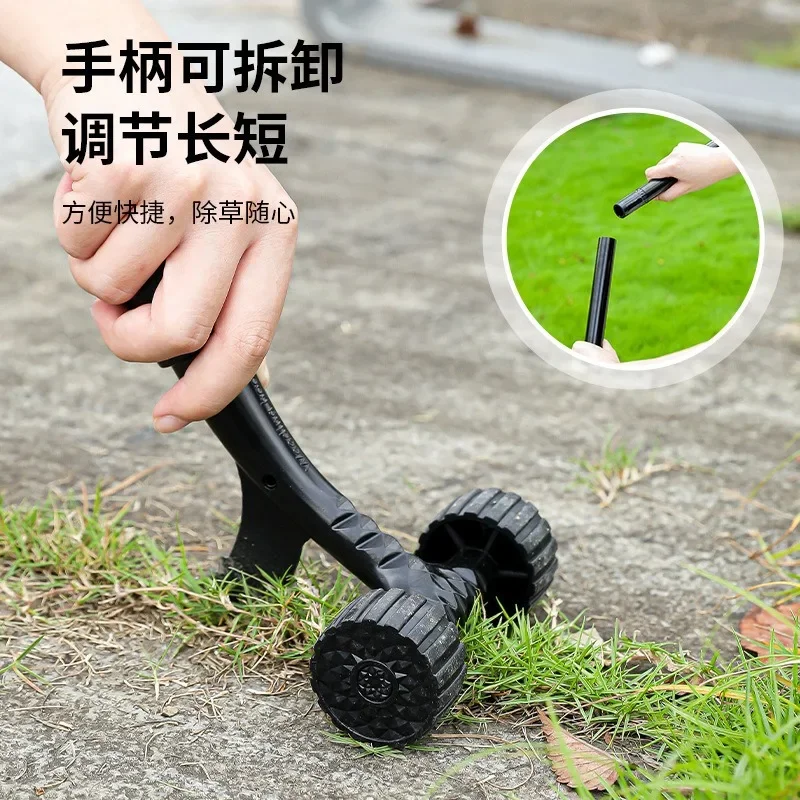 

Garden quick weeding tool roller gap weeding artifact