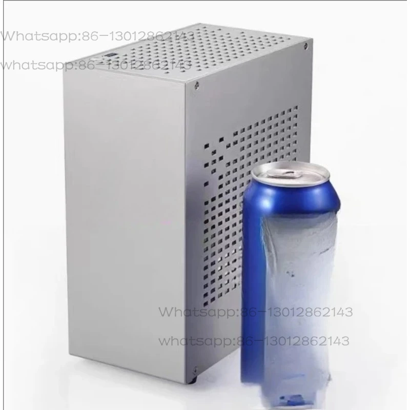 A07 all aluminum ITX mini game case 4.3L single fan graphics card small 1U power supply 36MM fan