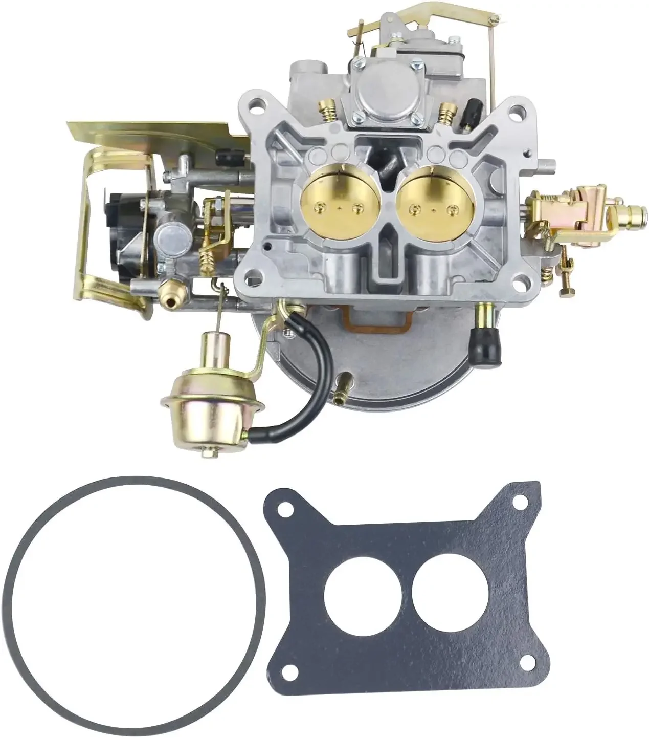2 Barrel Carb 2100 Carburetor A800 Fit For Jeep Ford 289 302 351 400 Cu Engine F100 F250 F350 W/Electric Choke view 2