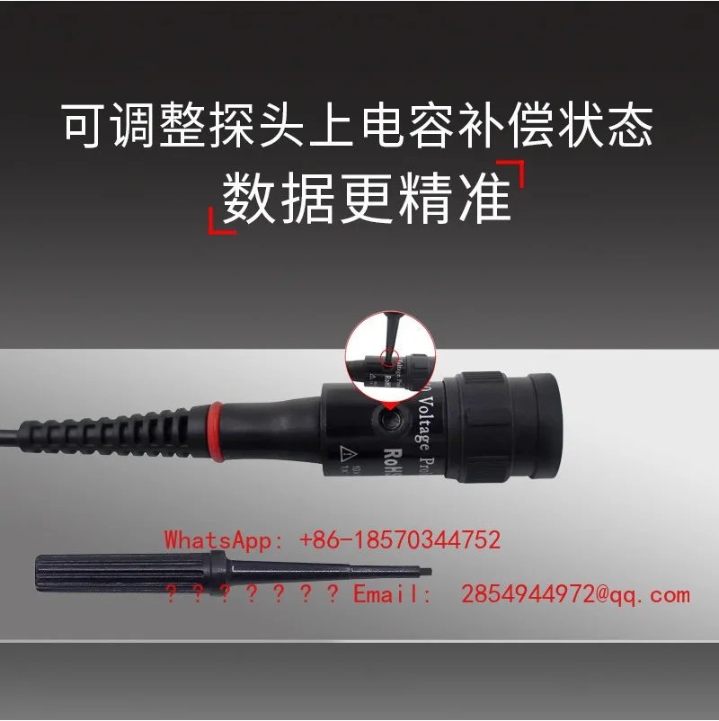 60MHz Universal BNC Oscilloscope Probe 10:1 Attenuation Test Probe