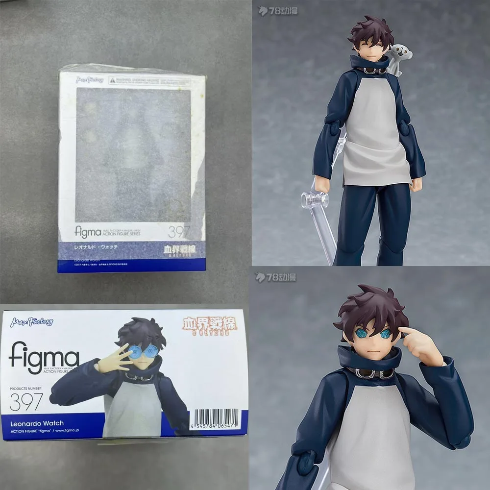 

Оригинальный новый ‌ MAX Factory Figma 397 Leonardo Watch Leo Blood Blockade Battlefront Фигурка Коллекционная аниме-модель