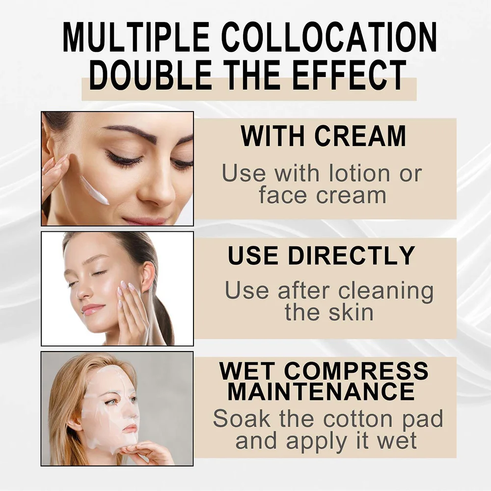 سيروم حمض اللاكتوز للتحكم في الزيوت ، إزالة الرؤوس السوداء ، تلاشي الخطوط الدقيقة ، مكافحة الشيخوخة ، التبييض الفعال ، التقشير ، جوهر انكماش المسام