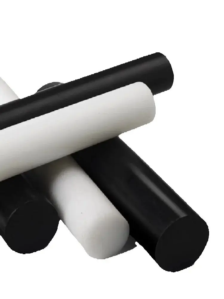 Barre ronde en nylon blanc noir, diamètre 3 4 5 6 8 10 12 15 20 25 30 35 40 45 50 55 60 65 70 75 80 85 90 95 100 110 120 ~ 160 mm