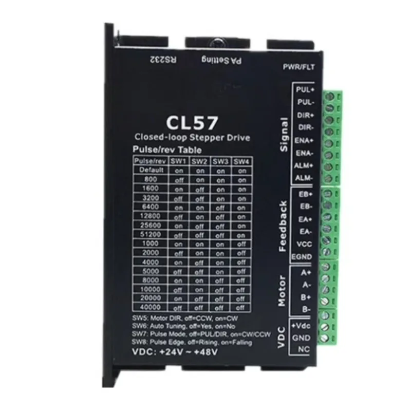 Intelligent hybrid servo two-phase closed-loop driver CL57 set motor 57CME26 60CME30X