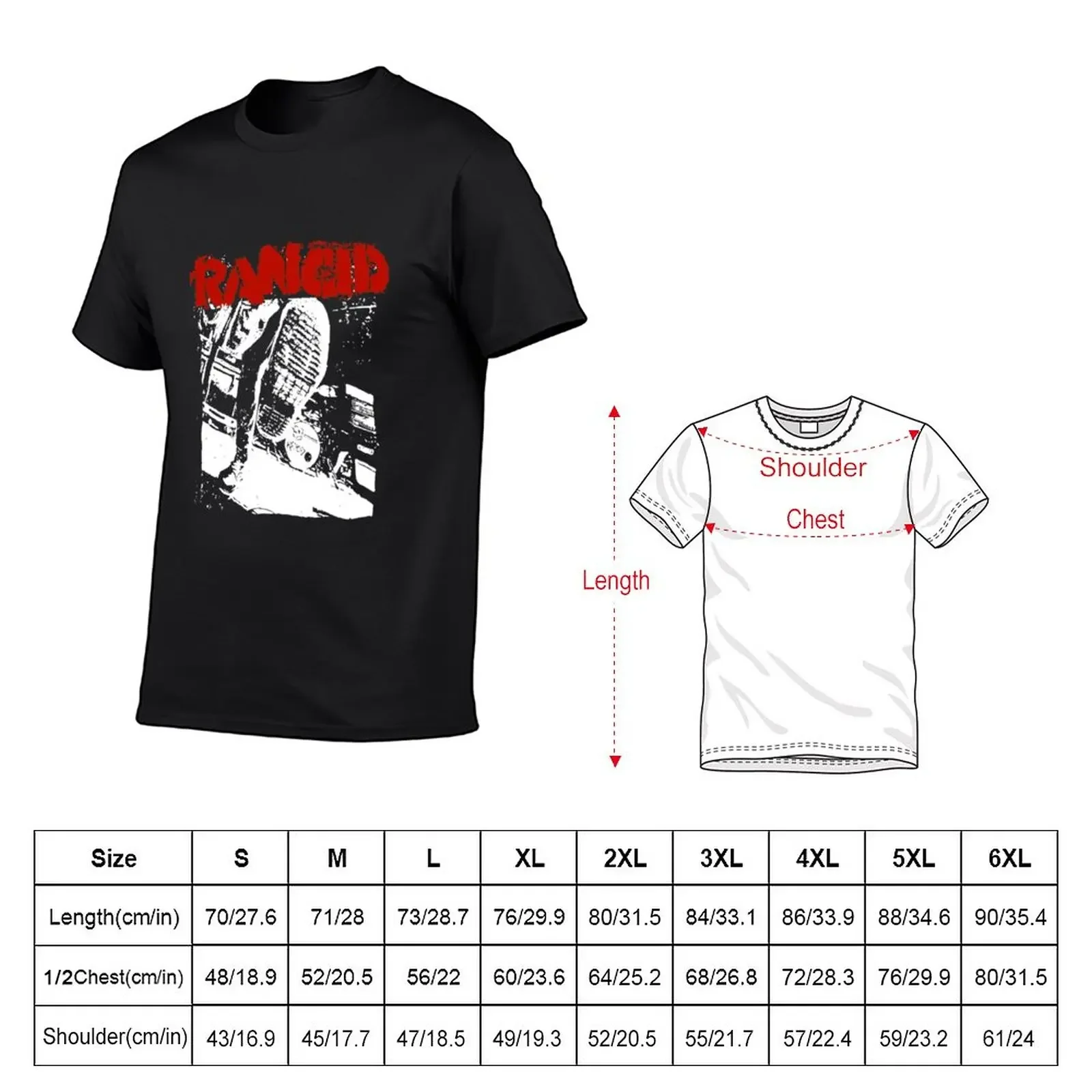 rancid band T-Shirt tops Aesthetic clothing mens champion t shirts