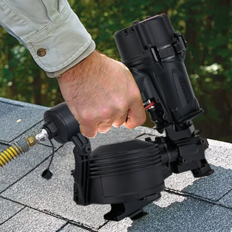 Hot-selling/2025AEROPRO CN45RA Air Pneumatic Coil Roofing Nail s Air Tacker Roofing Tools Suppliers for Roofing Working