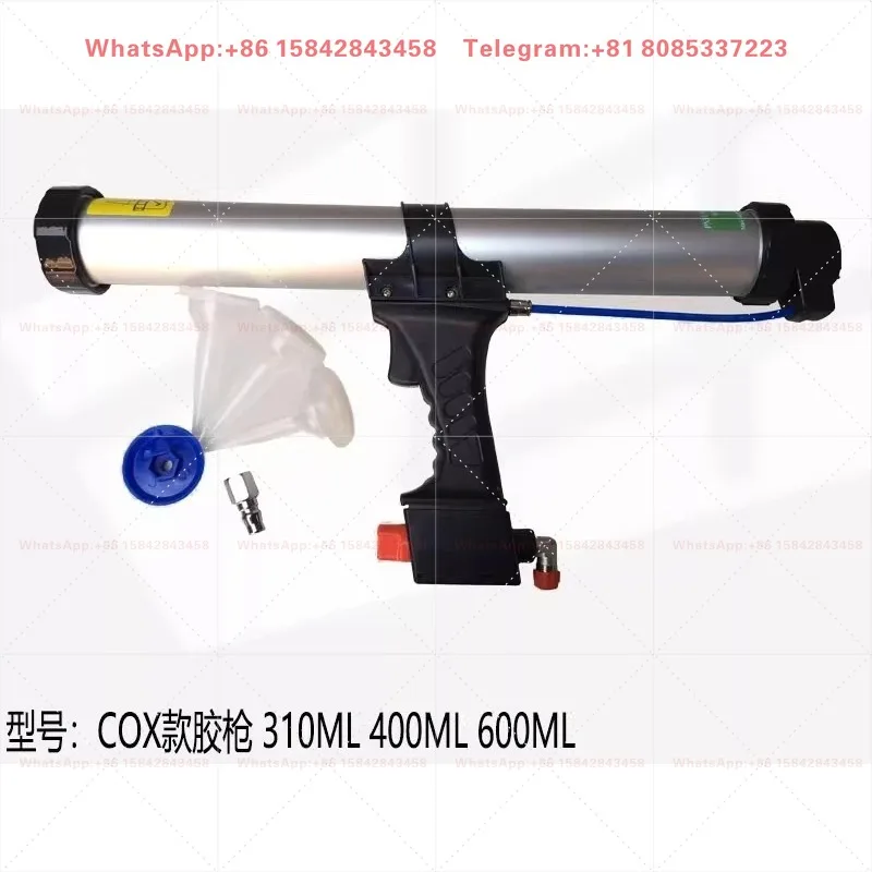 COX-310ml Pneumatic Glue Gun - Professional Soft Glue Application Tool for Industrial Adhesive Bonding Work