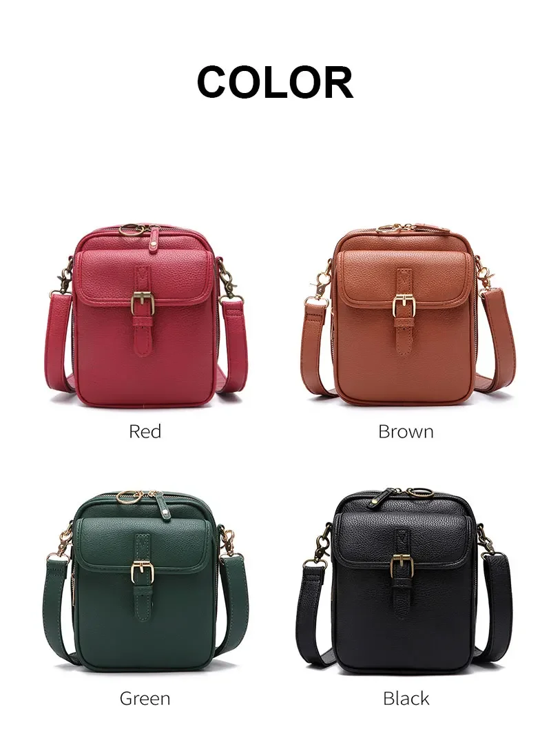 Vintage Schultertasche mit 10 RFID-Fächern, Doppelschichtig, Große Umhängetasche, Tragbare Tägliche Pendler-Tasche, Diebstahlsichere Handtasche für Frauen – Detail 7