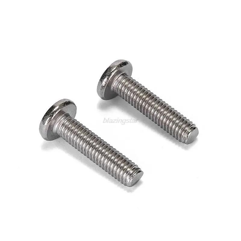 1/5/10/25pcs M2 M3 M4 M5 M6 M8 GB818-85 A2-70 304 Stainless Steel Cross Phillips Pan Round Head Screw Bolt Length=3-100mm