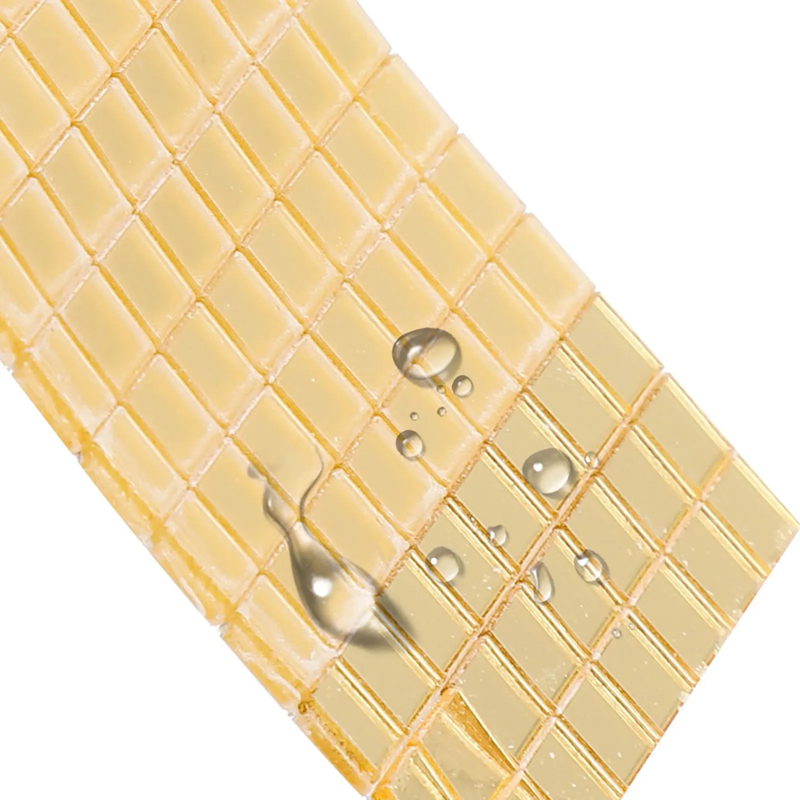 

1 Roll Square Mirror Mosaic Sticker Acrylic Self Adhesive Tile Stickers Waterproof Wall Decals DIY for Kitchen Bathroom Home