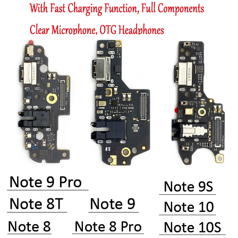 NOWOŚĆ Dla Redmi 12C 13C 10 10C Prime Note 10 10S 8T 9 9S 8 Pro 5G USB Stacja dokująca Wtyczka Gniazdo Port Złącze Płytka ładująca Flex