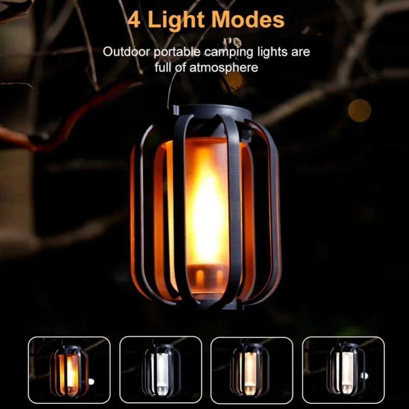 فانوس شمسي مقاوم للمطر معلق يعمل بالطاقة الشمسية مع حامل ثلاثي القوائم لمسار الحديقة في الفناء الخلفي #5