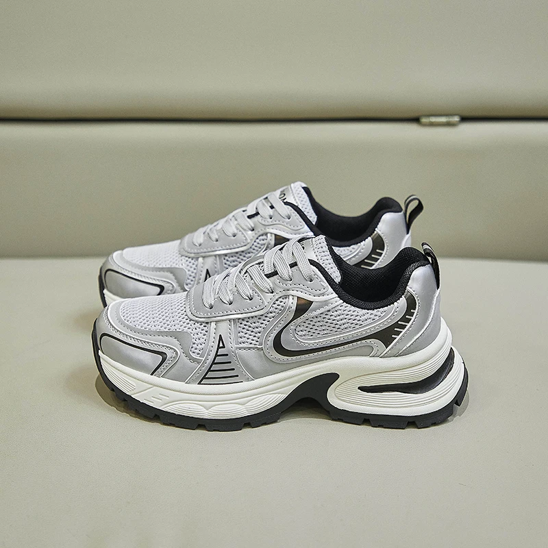 Spring Autumn Sneakers Women Fashion Sport Running Shoes Platform Non-Slip Female Street Comfortable Casual Shoe Zapatos Mujer