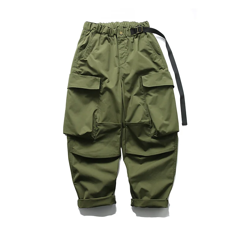 

Japanese Vintage Multi-pocket Cargo Pants for Men Fashion Harajuku Oversized Casual Baggy Pants Outdoor Sweatpants Joggers Men