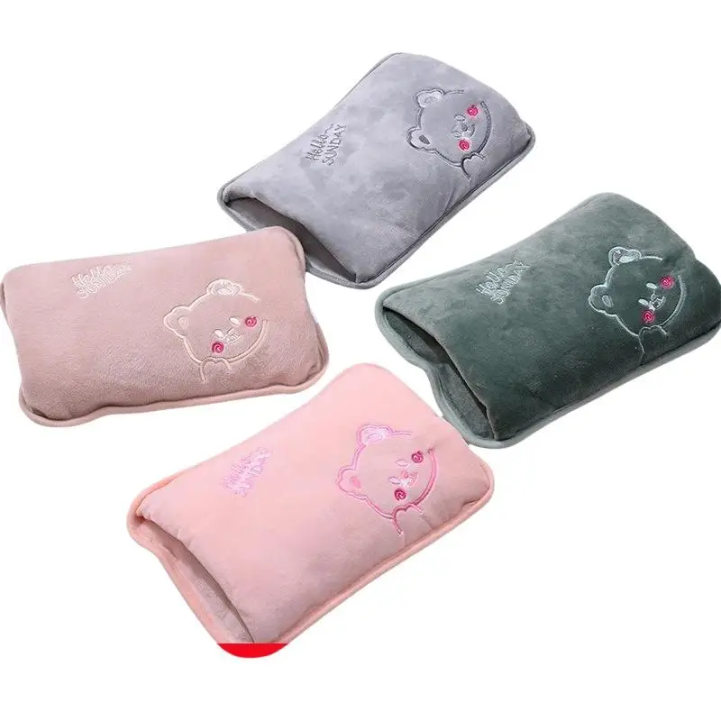 Rechargeable Heat Pad Electric Hot Water Bottle Hand Warmer For Period Cramps Muscle Pain Neck Back Shoulder Leg Home Office Use