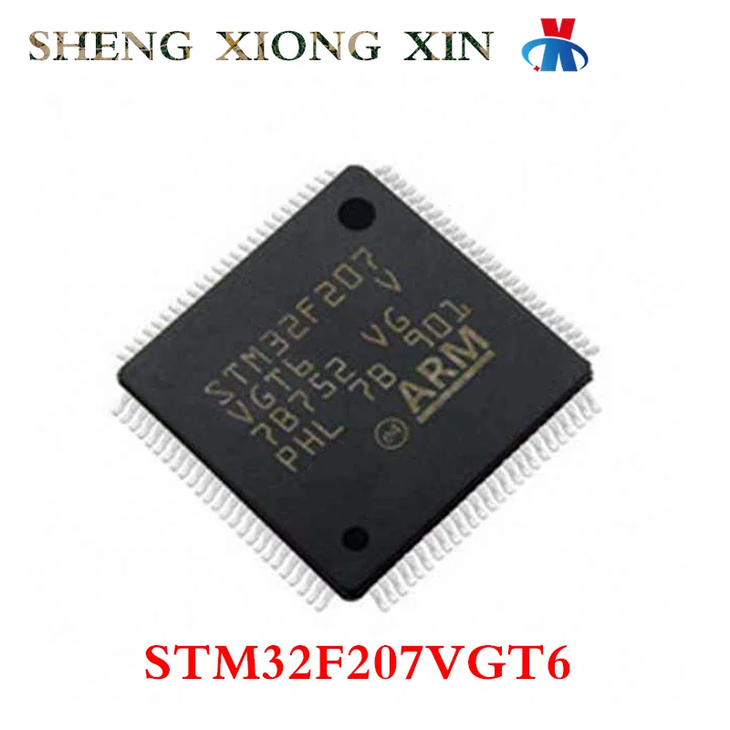 

5pcs/Lot 100% New STM32F207VGT6 LQFP-100 ARM Microcontroller-MCU STM32F207 Integrated Circuit