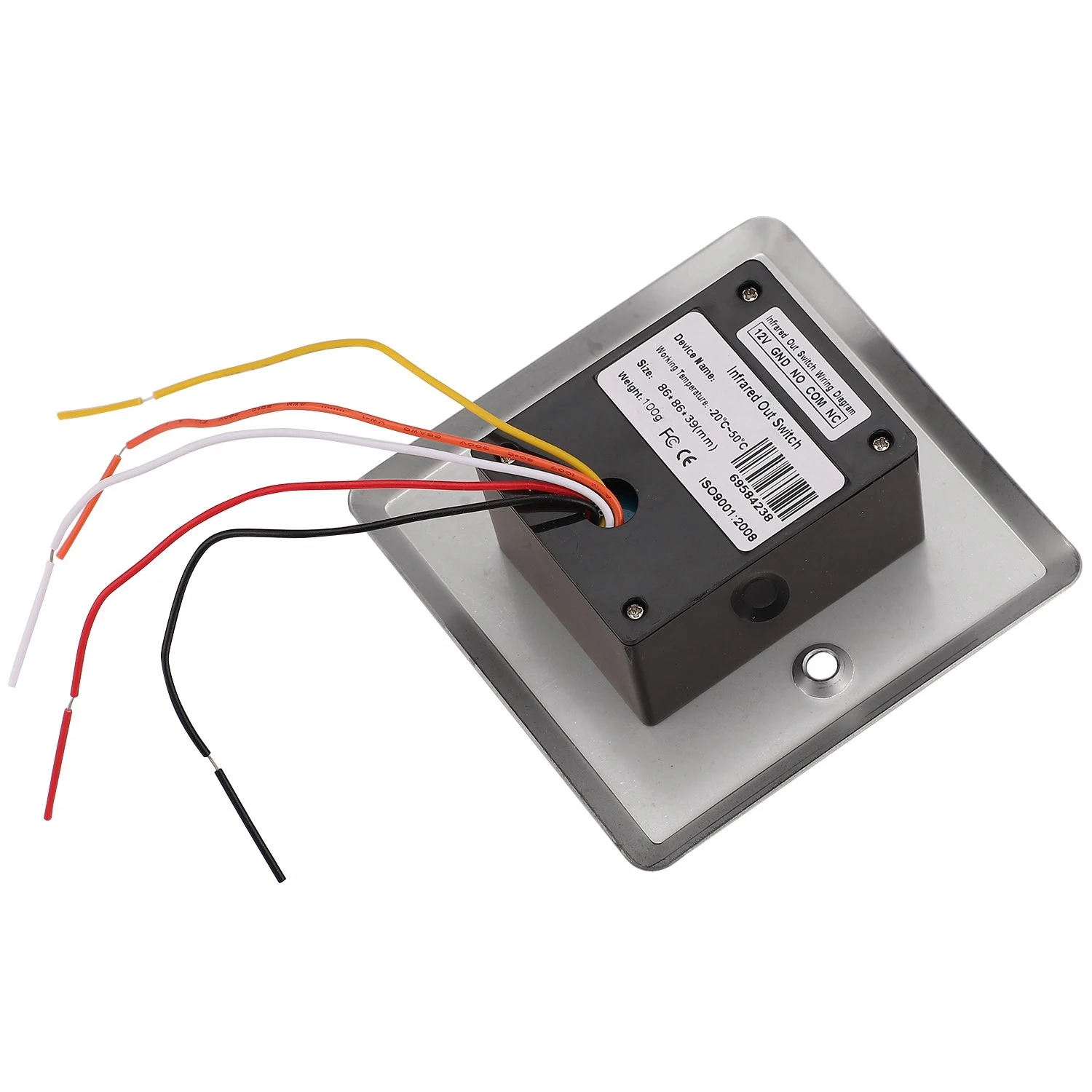 Infrared Sensor Switch No Contact Contactless Switches Door Release Exit Button With LED Indication