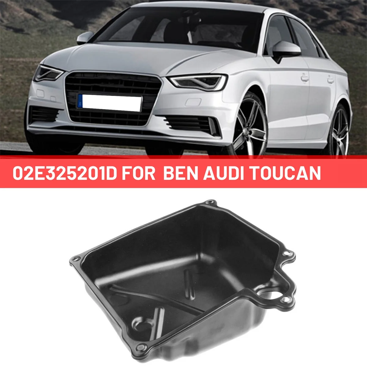 02E325201D Engine Oil Pan Transmission Oil Pan Automobile for VW Ben Audi Touareg