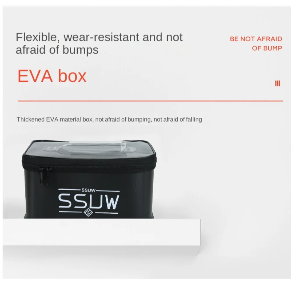 New S M L EVA Live Fish Bucket - đánh giá và giá Fish Finder Case