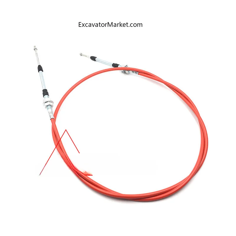 Excavator Spare Suitable for Komatsu PC60-5/60-6/60-7 throttle cable yanmar manual throttle cable excavator accessories