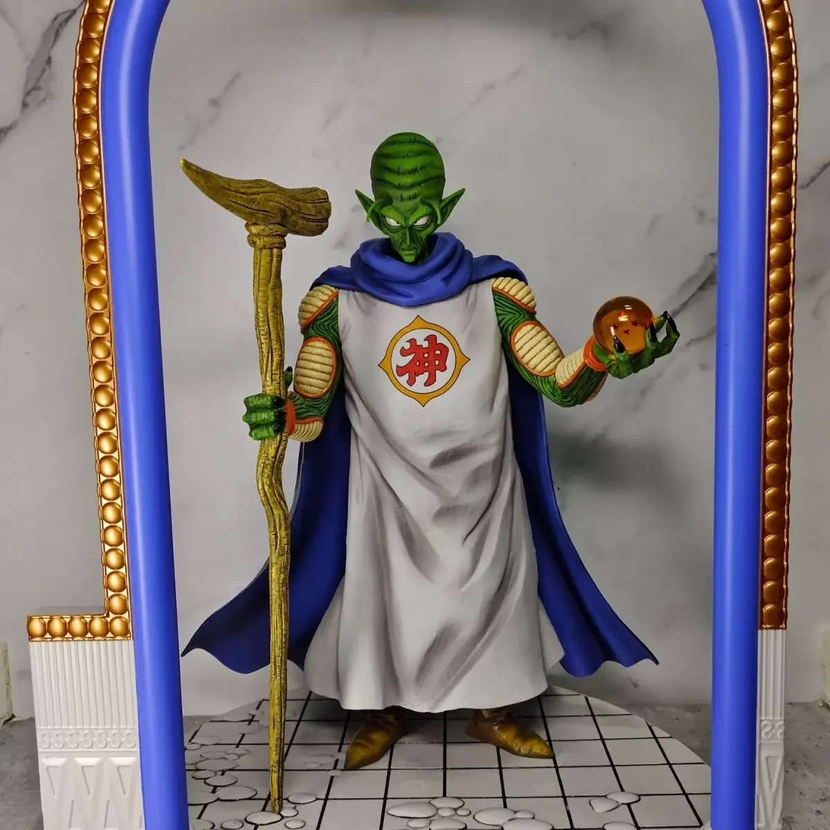 

Фигурка Пикколо из аниме Dragon Ball, 34,5 см, статуэтка из ПВХ, коллекционная модель, украшение для рабочего стола, подарок