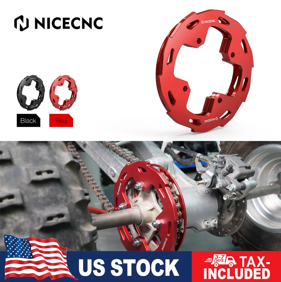 

For Honda TRX450R/TRX450ER Sprocket Guards ATV Chain Cover Protector For TRX 450ER 450R HONDA 6061-T6 Aluminum 41201-HC0-000