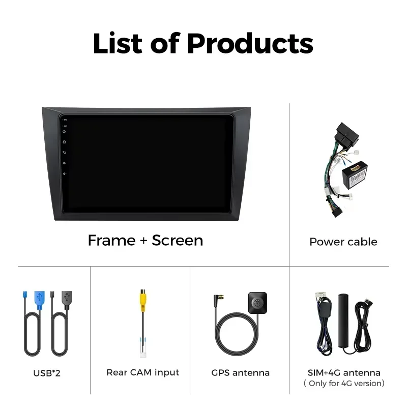 Ainavi Car Radio For Volkswagen VW Golf 6 MK6 GTI 2008-2016 Wireless Carplay Android Auto Radio Car Multimedia 4G DSP 48EQ 2 Din