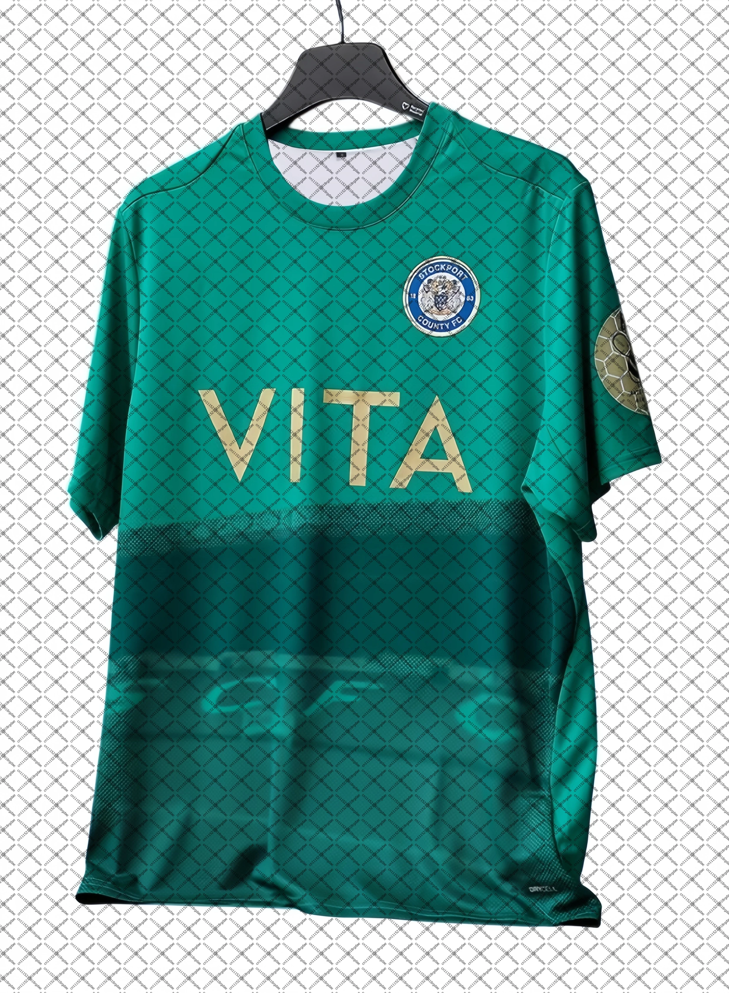2026 Summer New England County Football Jersey The Hatters Style Soccer T-Shirt Sports Uniform Stockport Football Fan T‑Shirt