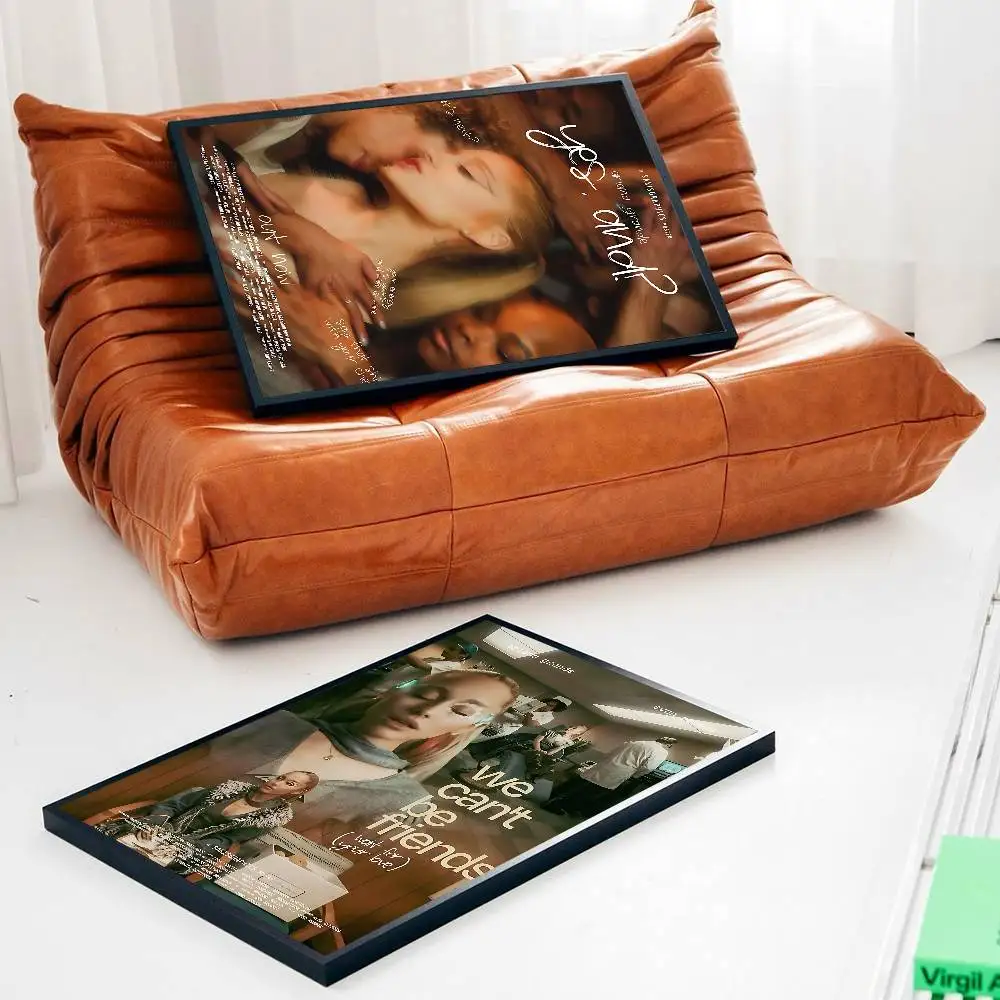 Grande Eternal Sunshine A-Ariana Poster Print Canvas Pictures Home For Living Room And Bedroom Modern Decor Frameless Painting