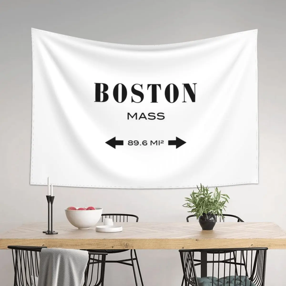 

Boston Print Tapestry Room Design Aesthetic Room Decors Decoration Wall Tapestry