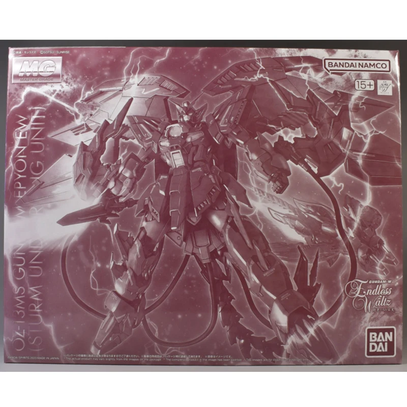 Bandai Genuine MG OZ-13MS GUNDAM EPYON EW(Sturm Und Drang Unit) Anime Action Figure Robot Collectible Model Toys Gift Children