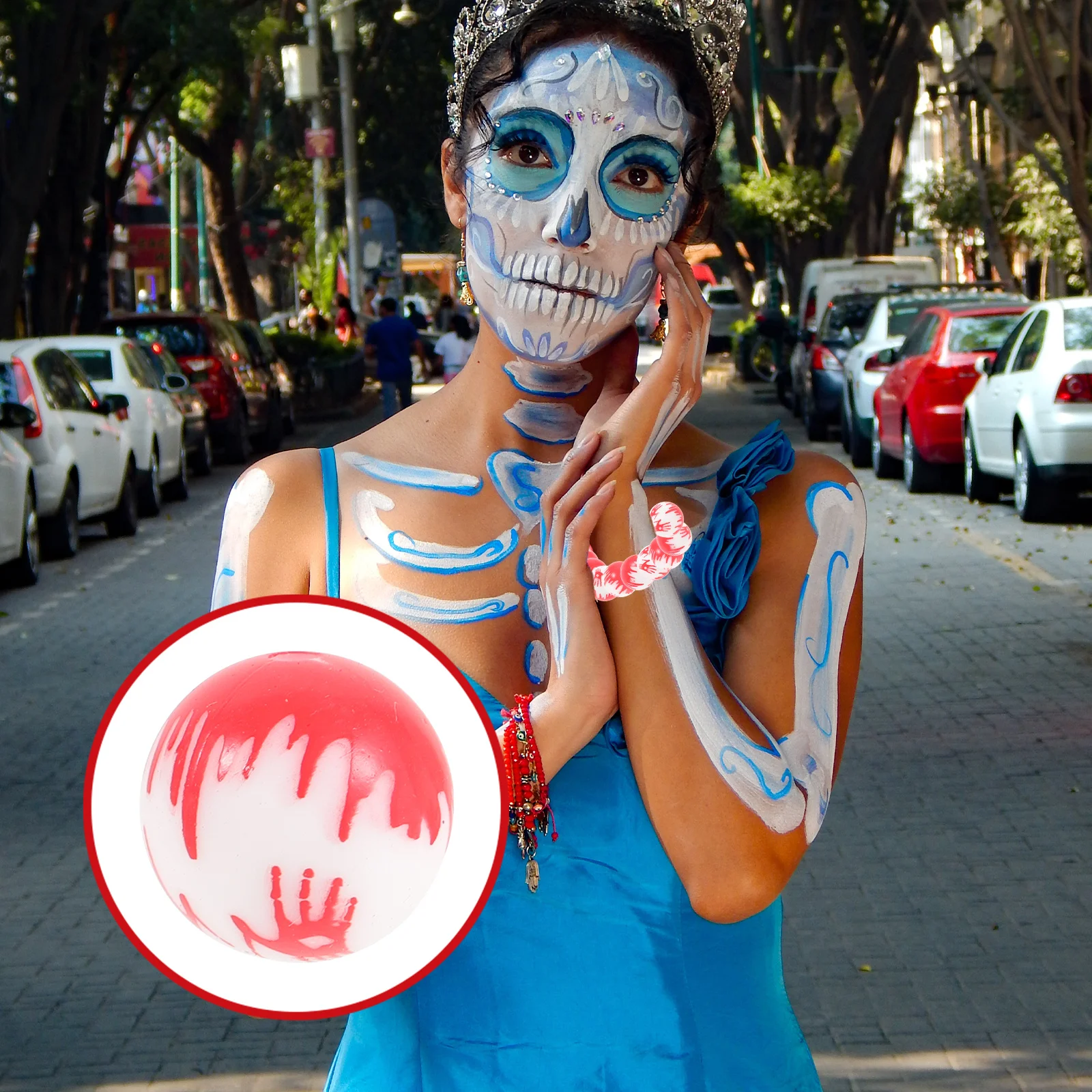 

20Pcs Silicone Jewelry Beads DIY Accessories Lightweight Bracelet Necklace Decor Multi-Use Craft Beads for Jewelry Making