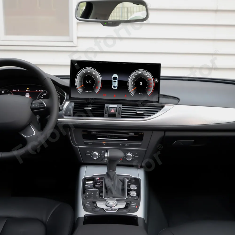 

Автомагнитола Qualcomm для Audi A6 A7 2012-2015 с CarPlay, Android 14.0, HD сенсорным экраном 15.8 дюймов, GPS-навигацией и мультимедийным плеером