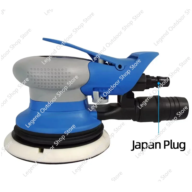 

Sandpaper Machine 5 Inch 6 Holes Car Dry Grinder Polishing Putty Round Dust-Free Pneumatic Paint Waxing Abrasive Tool