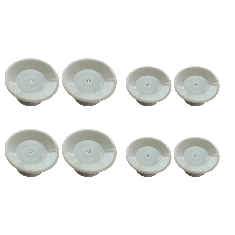 8Pcs Universal Laptop Stand Cushion Silicone Ventilation Pad with Suction Cup Stable Risers for Notebook Tablet Keyboard