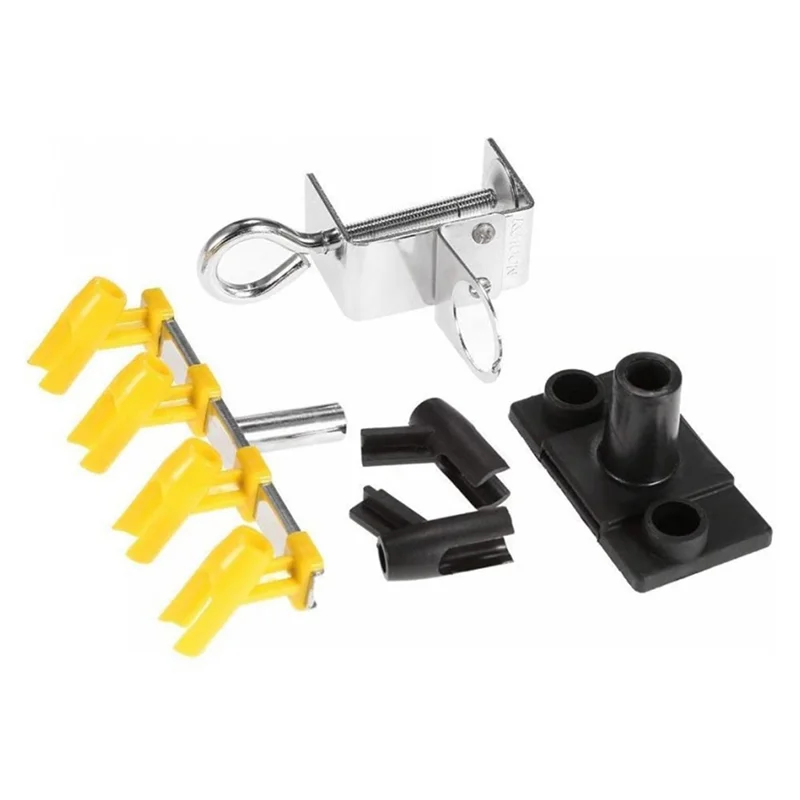 Airbrush Holder Kits Universal Clamp-on Hold Up 6 Paint Airbrush and 1 Regulator 360Degree Efficient Work