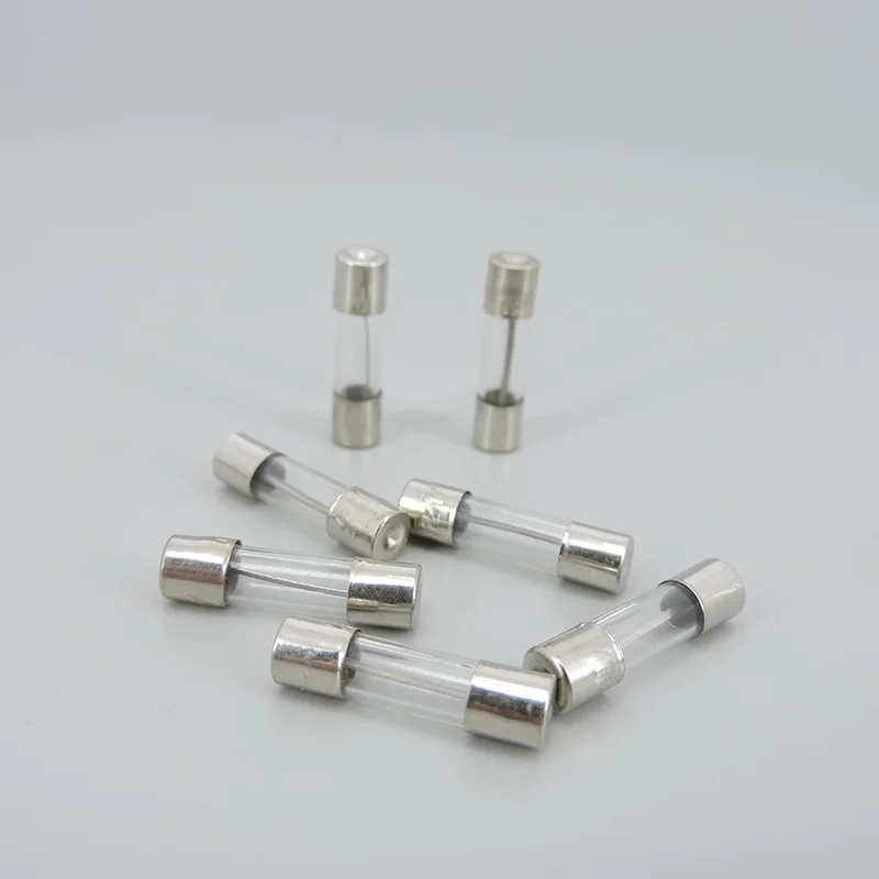 100Pcs/Set 5x20mm Quick Blow Glass Tube Fuse Assorted Kits,Fast-blow Glass Fuses 0.5A 1A 2A 3A 5A 6A 8A 10A 15A 20A M20