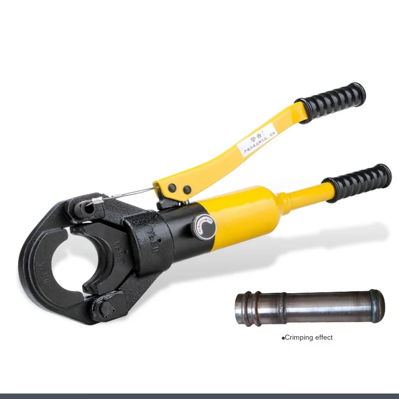 

FF 12T Hydraulic Pressure Pipe Pliers, Plumbing Valve Pliers, Clamp Pipe Special Crimping Tool For Acoustic Tube 45-60mm